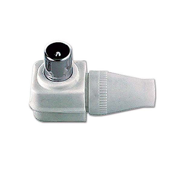 Conector coaxial de codo blindado SCR408