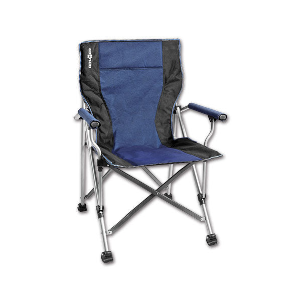 Brunner Raptor Classic Campingstuhl, Blau und Schwarz