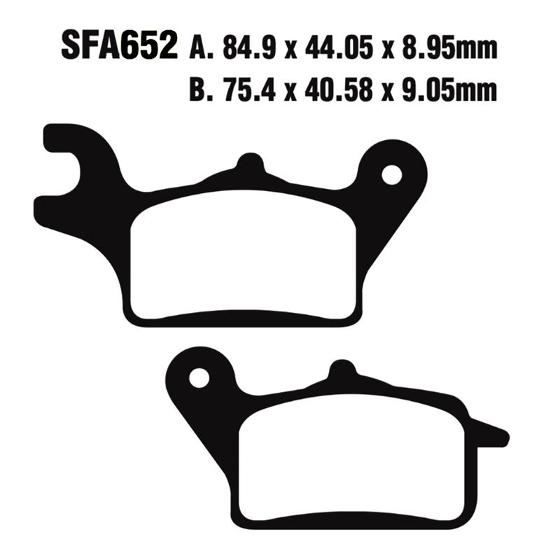Ebc Brake Pads Sfa Yamaha Tricity 125 14-15 Front Left SFA652