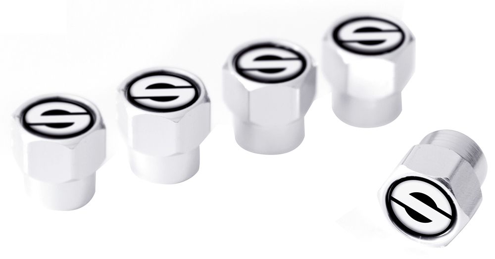 Sparco Juego de 5 tapones de válvula