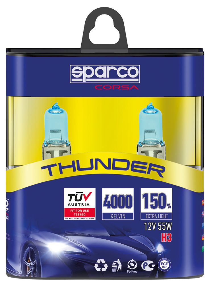 Bombillas Sparco Thunder H3 12 V 55 W