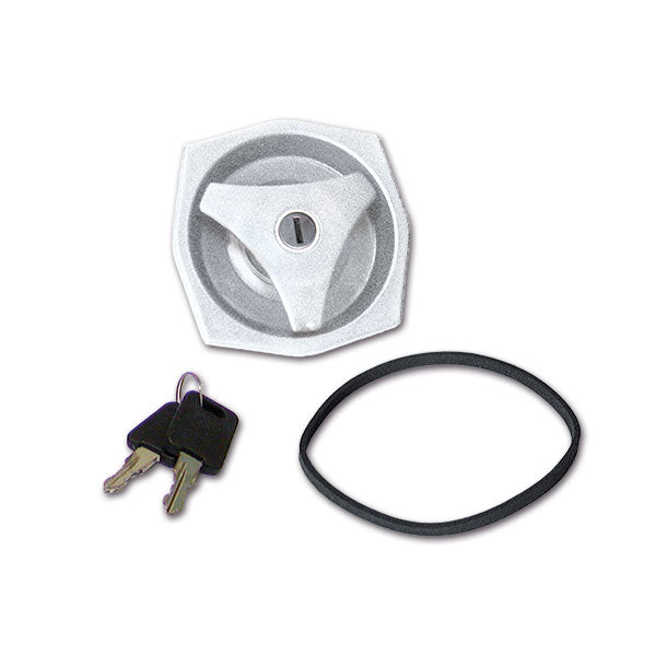 Tirador exterior 1033 blanco con llaves SRT1033BPE