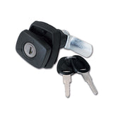 Serratura 1036 nera con cilindretto e chiave SRT1036N