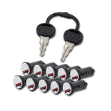 Zadi Kit 10 cilindros 2 llaves Zadi