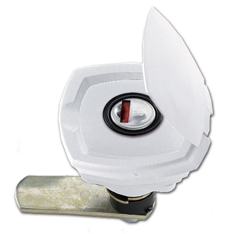 Serratura 1049 bianca con coppia chiavi SRT1049B