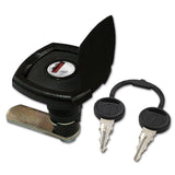 Serratura 1049 nera con coppia chavi SRT1049N