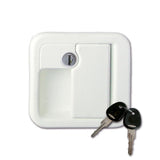 Maniglia esterna 1059 bianca con chiavi SRT1059BPE