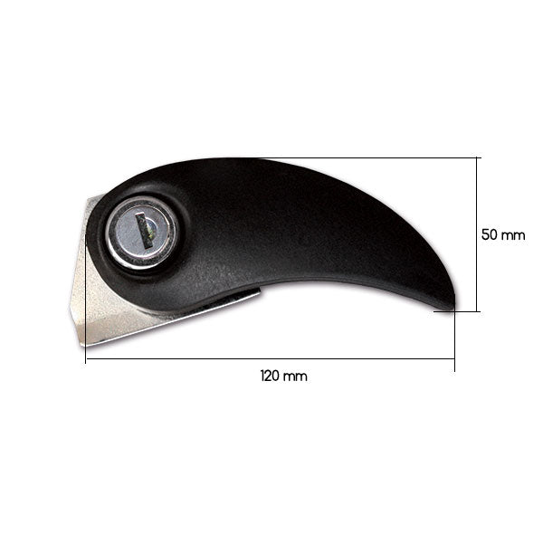 Flap Lock Virgola with cylinder and keys SRT1100