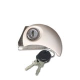 Cerradura Moon Flap derecha con cilindro y llaves SRT1105