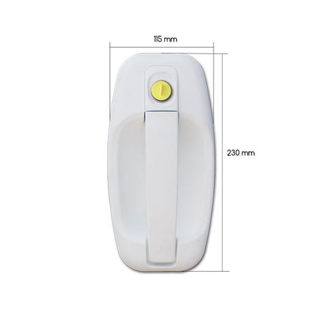 External handle 1115 white SRT1115BP