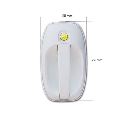 Maniglia 1122 esterna bianca SRT1122BP