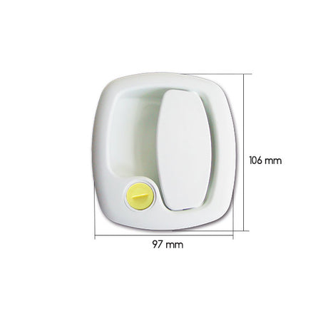 Maniglia esterna 1200 bianca -New System SRT1200NP