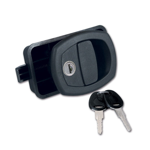 Komplettes schwarzes Nano-Schloss SRT1206