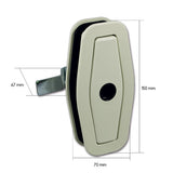 Cerradura Salino Blanca FIAT SRT2207BP