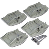 4 basi antisprofondamento XXL per piedini STA205