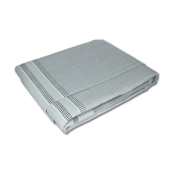 Standard-Streifenmatte 300 g grau 4 m mit Tasche STM3024