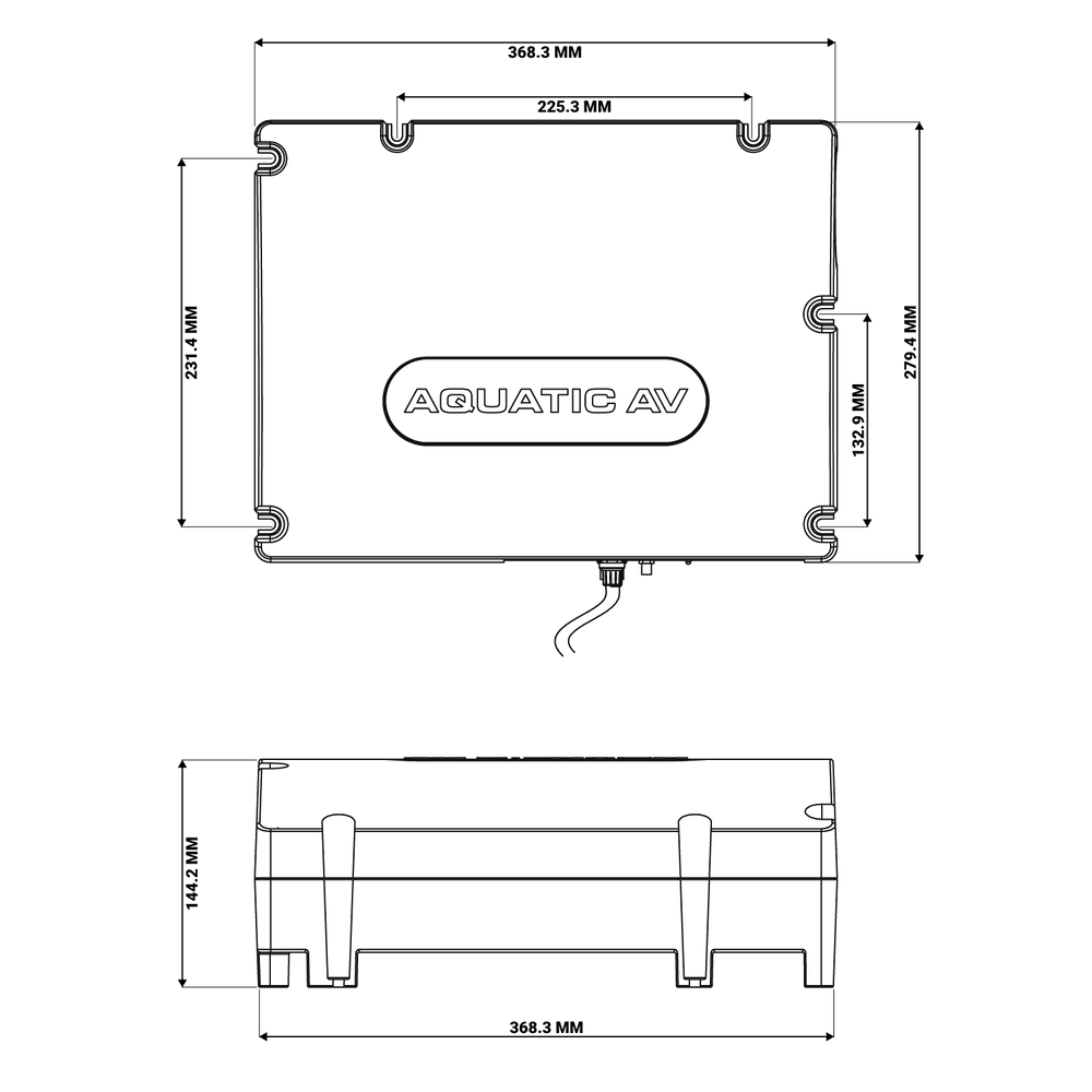 Aquatic AV SWA6 – Sistema Combinato Stereo + Subwoofer Marino | OUTLET