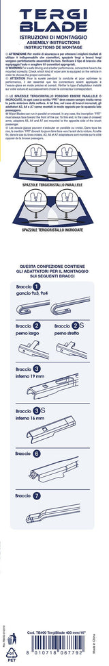 Cora Windshield Wiper Blade Tergiblade 400 mm
