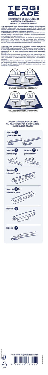 Cora Windshield Wiper Blade Tergiblade 500 mm