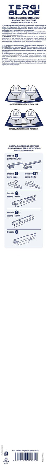 Cora Spazzola tergicristallo Tergiblade 580 mm