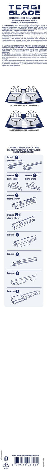 Cora Windshield Wiper Blade Tergiblade 650 mm