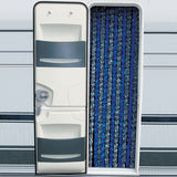 Tenda ciniglia grigio/blu 56 x 200 cm TEN2102