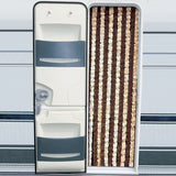 Tenda ciniglia beige/marrone 56 x 200 cm TEN2113