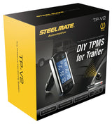 Steelmate Kit 6 sensori pressione pneumatici 0-5,2 Bar