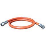 Tubo gas 80 cm M14x1,5 - 1/4 F sinistro TUB081