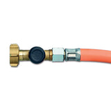 Manichetta alta pressione FR 45 cm con sicura TUB414