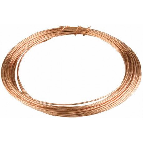 Matassa 50 m tubo in rame diametro 8 mm nudo TUB501R