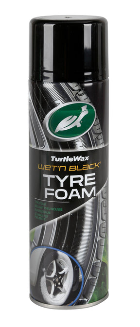 Turtle Wax Wet 'n' Black, schiuma lucida pneumatici - 500 ml