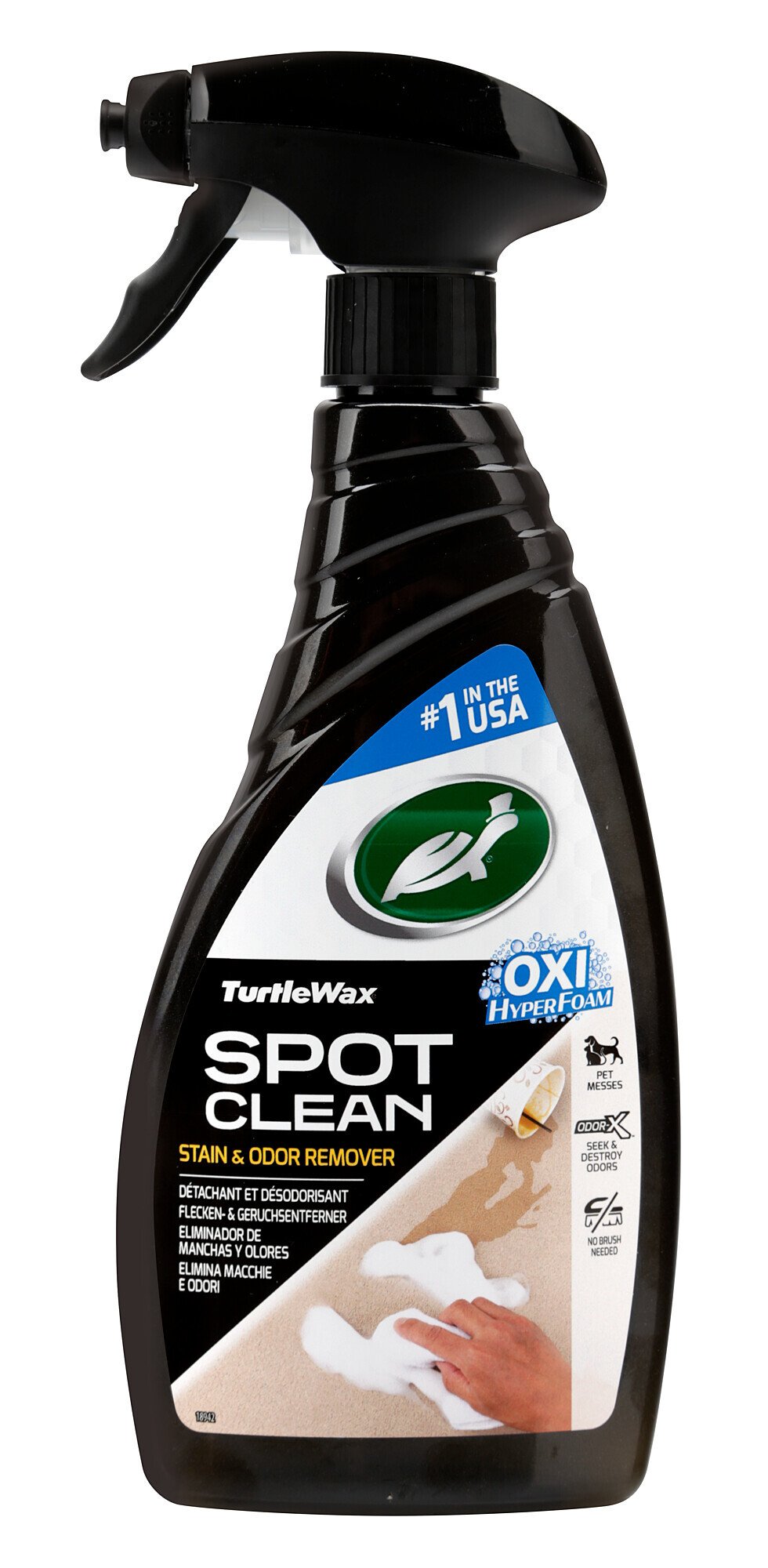 Turtle Wax Spot Clean, elimina macchie e odori - 500 ml