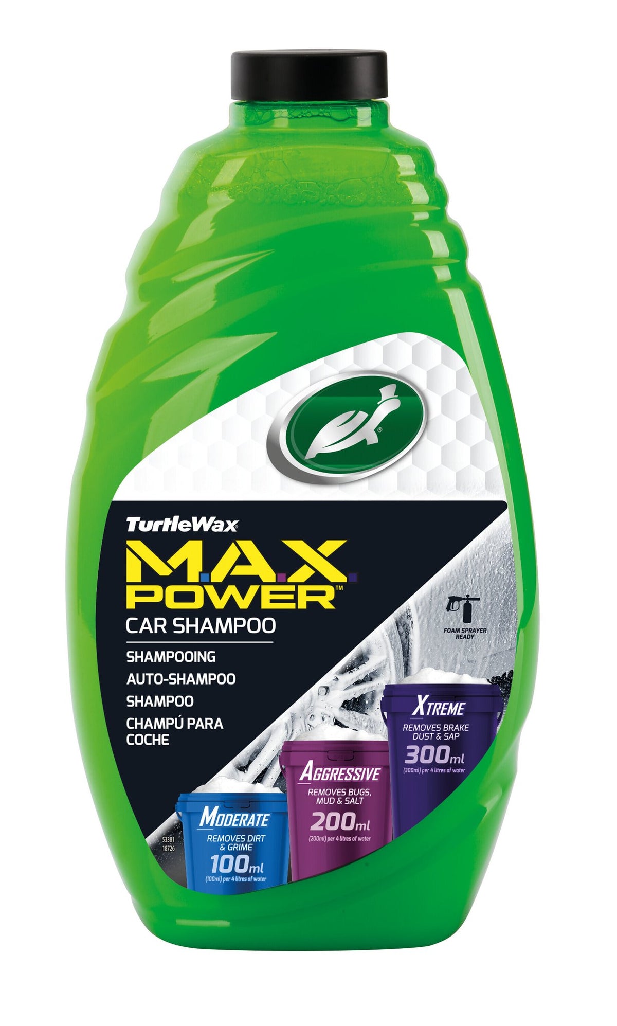 Turtle Wax Max power shampoo - 1420 ml