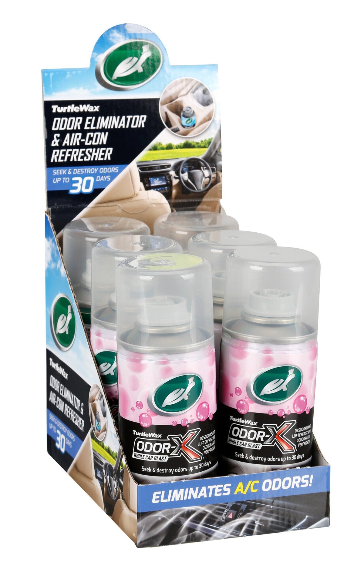 Turtle Wax Odor-X, elimina odori - 100 ml - Bubble Gum