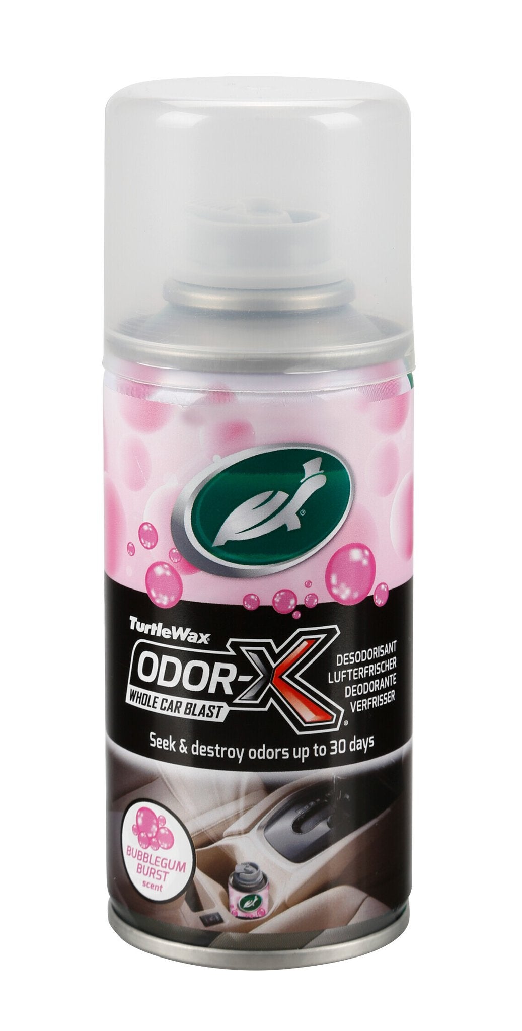 Turtle Wax Odor-X, elimina odori - 100 ml - Bubble Gum