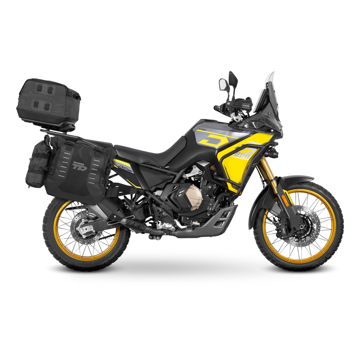 Sistema de soporte para maletas laterales Shad Shad 4P VOGE DS800 RALLY 2025 V0DS854P