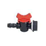 Rubinetto 1 via diametro 16mm f1/2''+ghiera e guaina VAL051