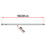 Fiamma Door Pole (CS / F45Ti) 05161-02-