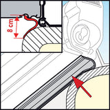 Fiamma Rain Guard Lower 06299-01-