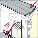 Protector de lluvia Fiamma L 04629-01-