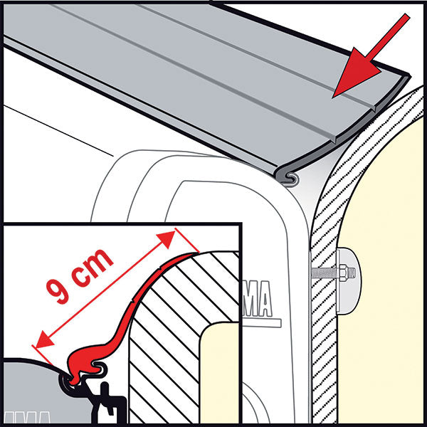 Fiamma Rain Guard L 04629-01-
