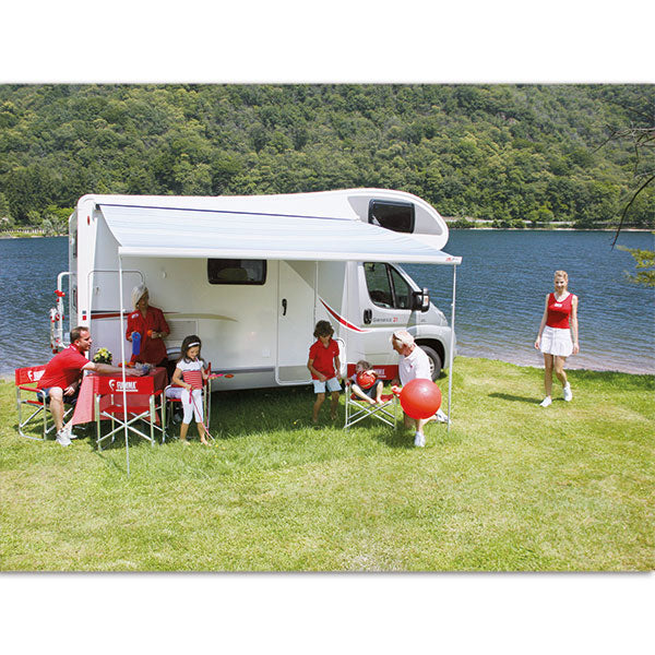 Fiamma F45 L 450 Wall-Mounted Awning - Polar White / Royal Grey