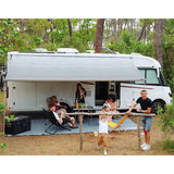 Fiamma F45 L 450 Wall-Mounted Awning - Polar White / Royal Grey