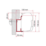 Adaptador Fiamma Eura Mobil Karmann 400 98655-765