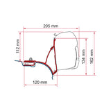 Fiamma Kit VW T5/T6 Transporter Caravelle Multivan per Veranda
