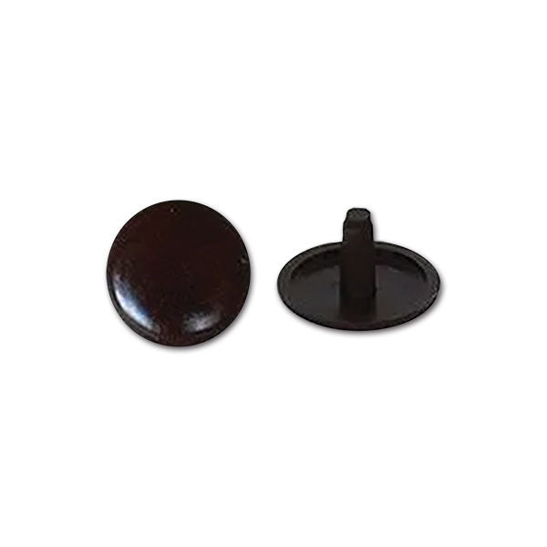 1000 Pozidriv screw covers with black hole VTE12N