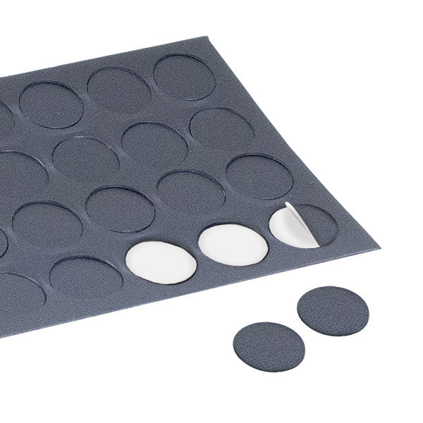 Black sticker covers diameter 13 mm VTE133