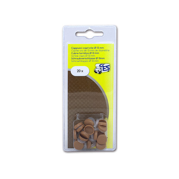 Cappuccio coprivite marrone ch diametro 13 - 20 8032793938224