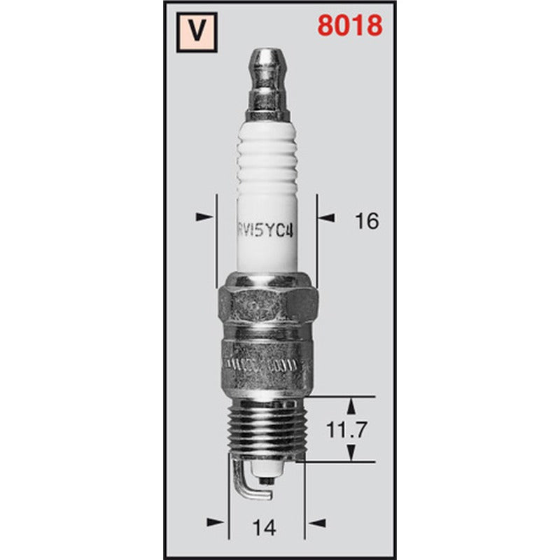 Champion Spark Plug Champion 8018 Cch80181 CCH80181